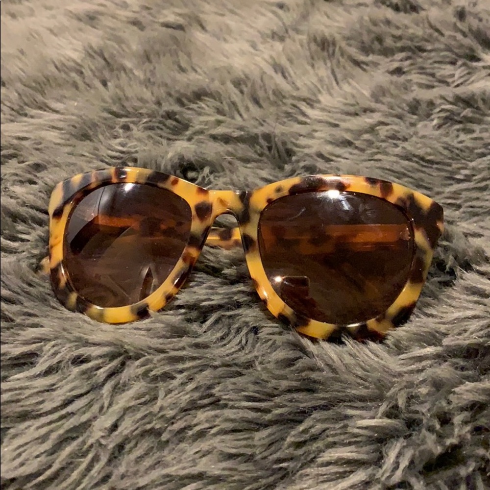 Anthropologie tortoise shell sunglasses